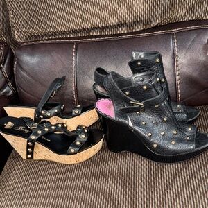 Juicy Culture wedge heels